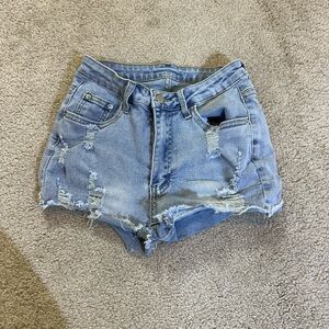 SHEIN Blue Jean Shorts